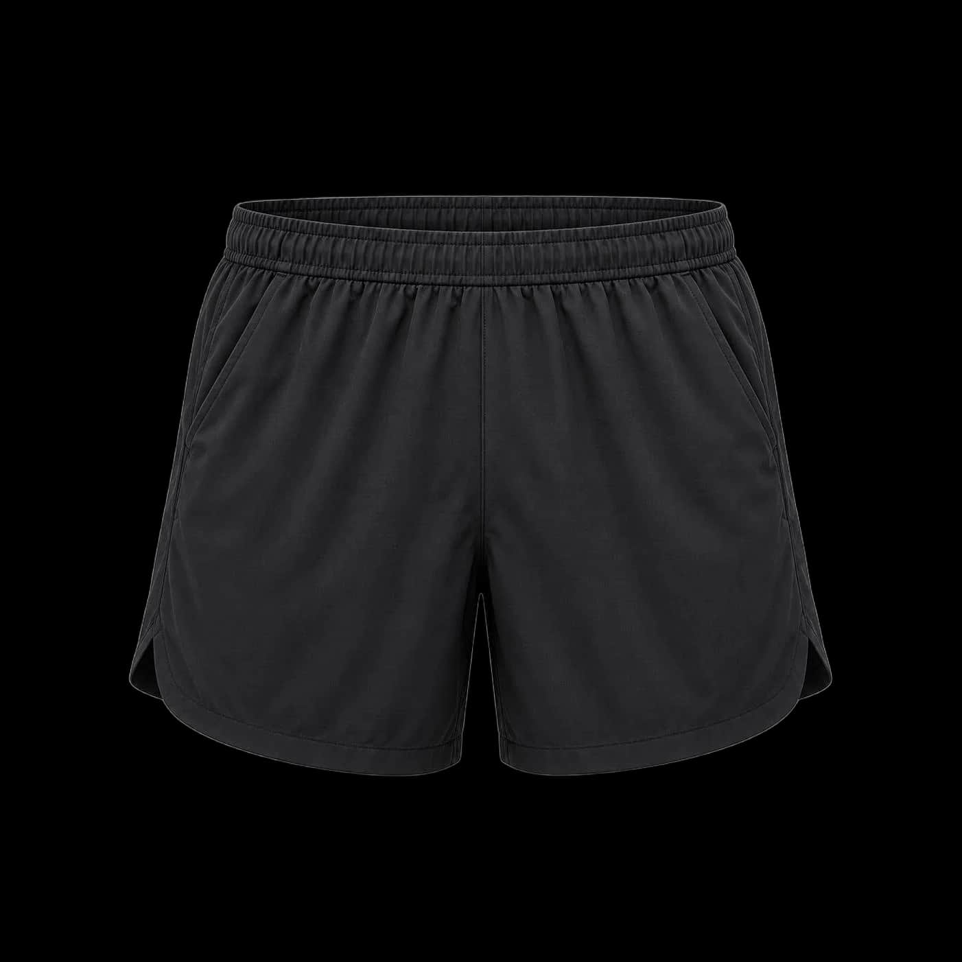 Black Running Shorts