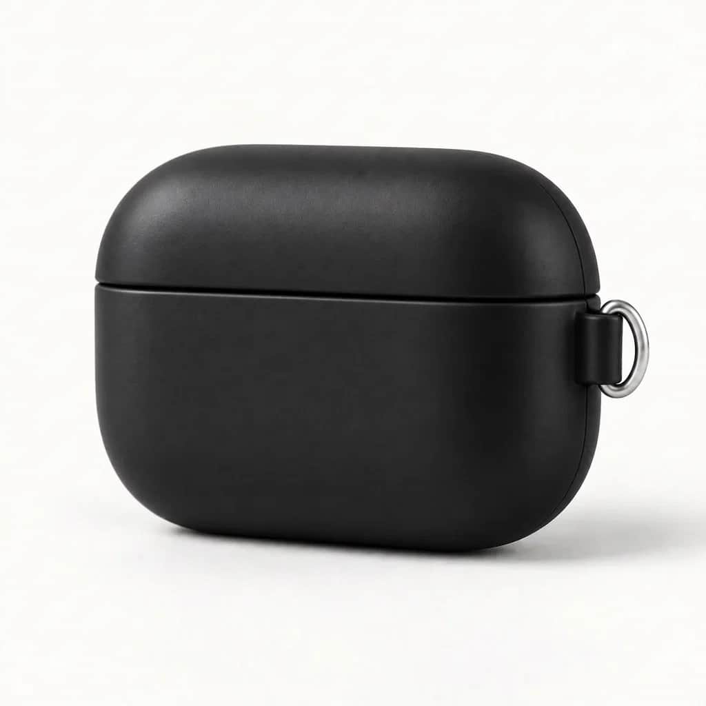 Earbud Case Cover — Leather