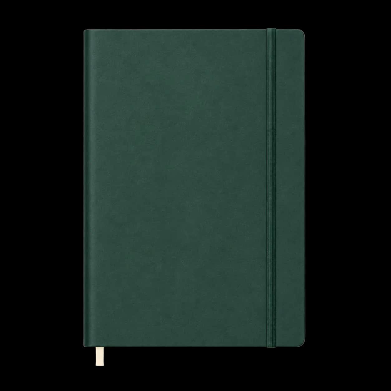 Forest Green Classic Large Notebook