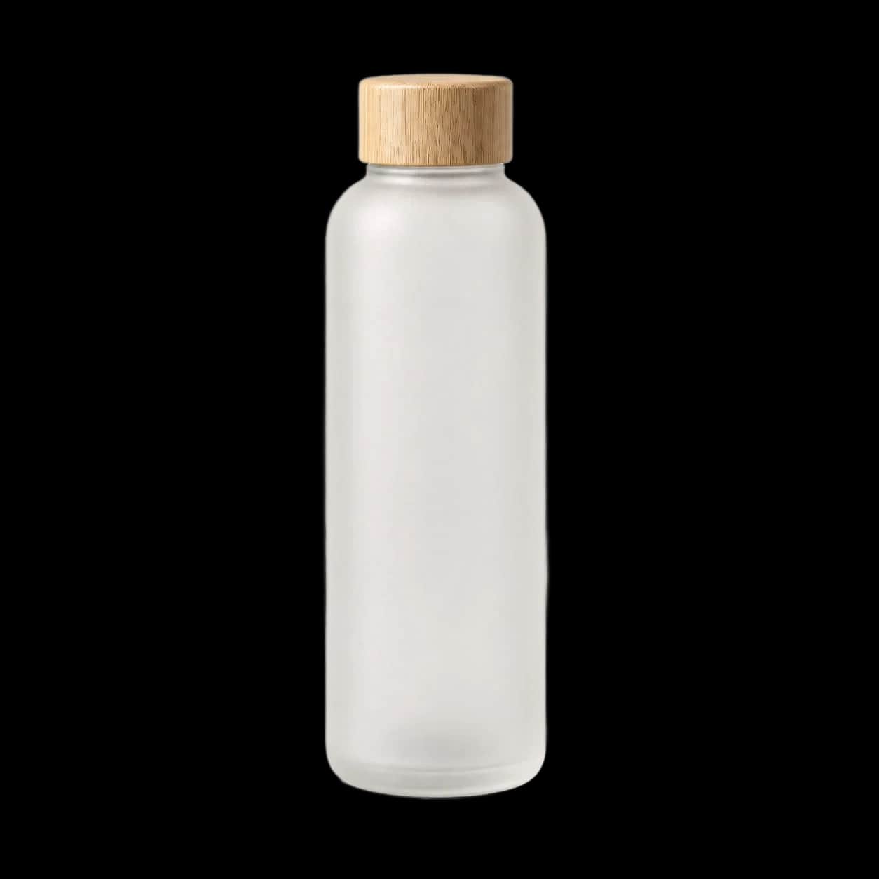 Frosted Glass Water Bottle