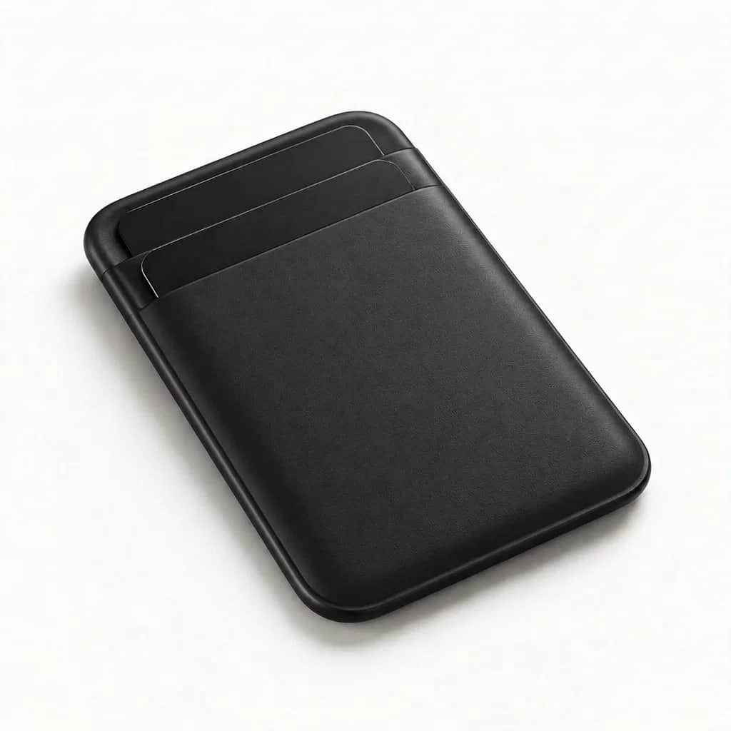 Magnetic Cardholder — Leather