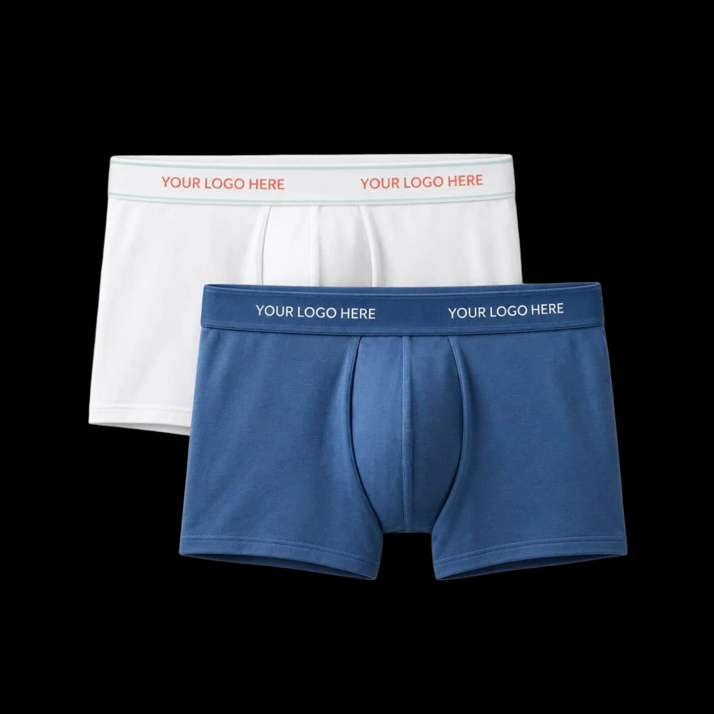 Navy & White Trunks Two-Pack