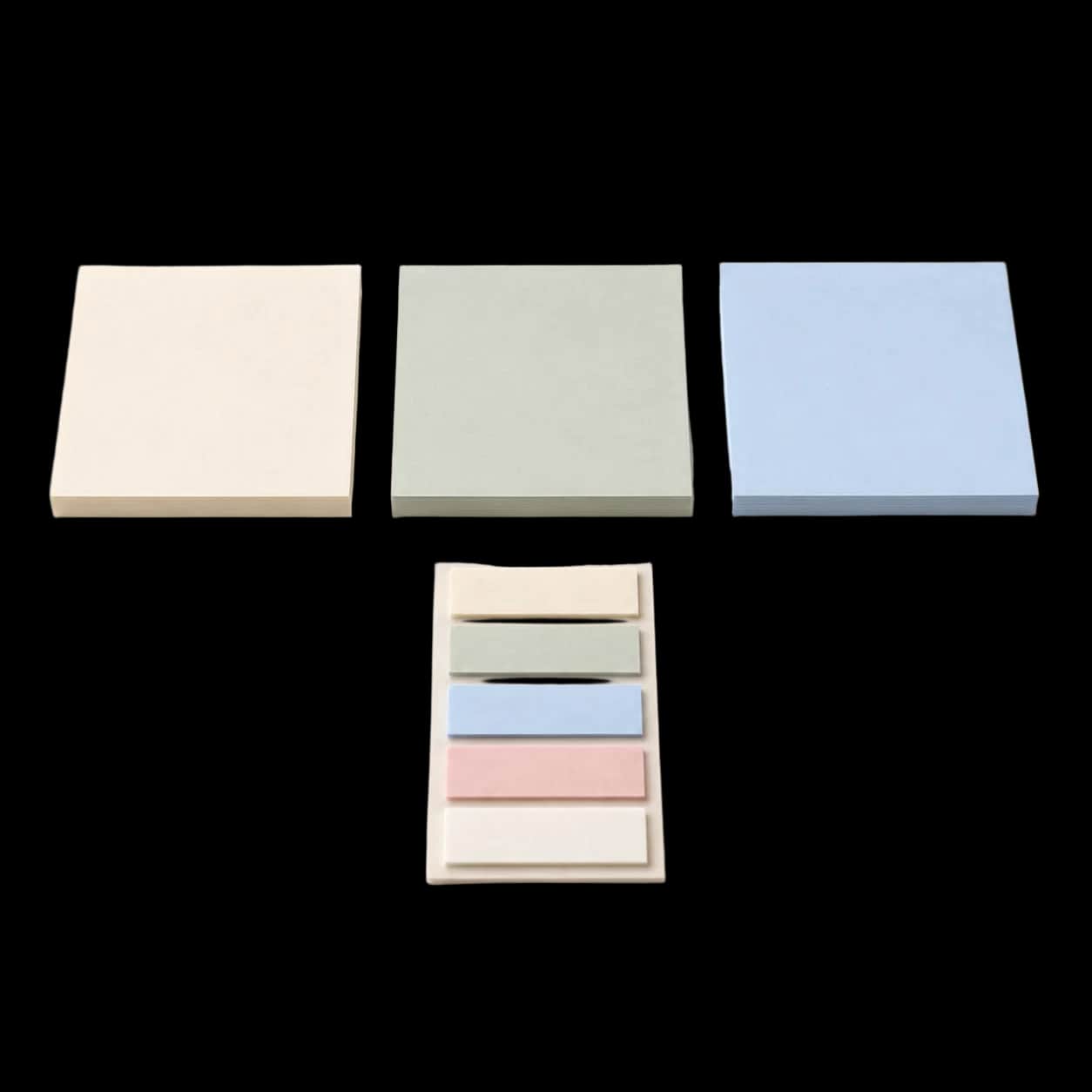 Pastel Sticky Notes & Page Flags Set