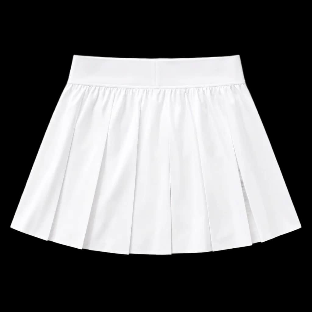 Pleated Court Skirt
