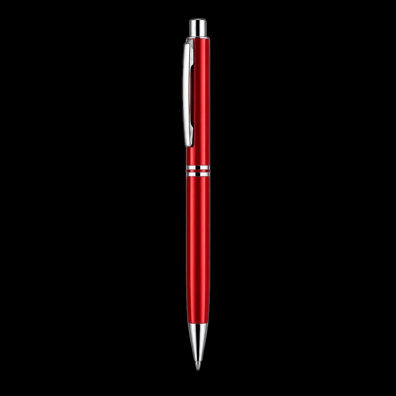 Red Metal Ballpoint Pen