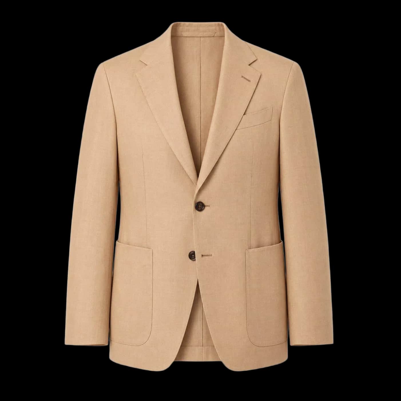 Sand Unstructured Summer Blazer