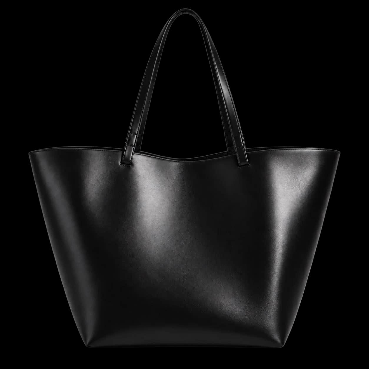 Sculpted Trapeze Tote