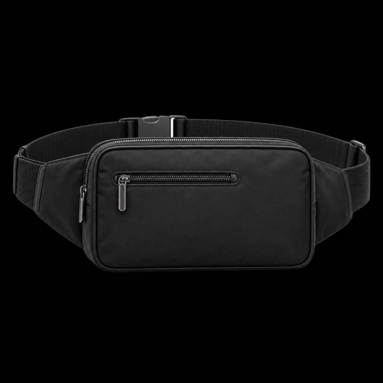 Slim Double-Zip Belt Bag