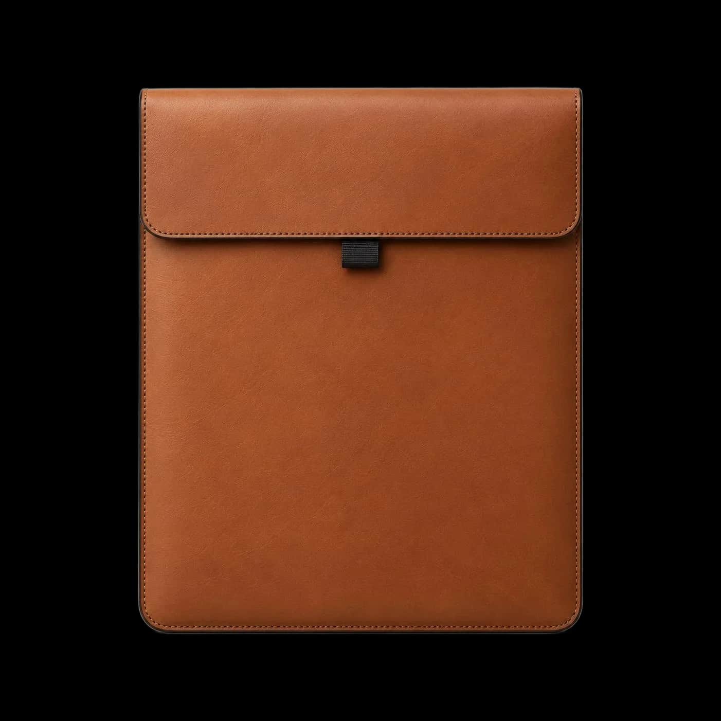 Tan Leather Document Folio