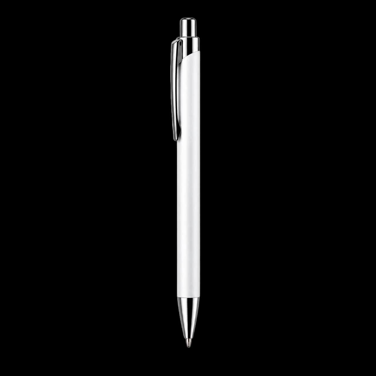 White Click Ballpoint Pen