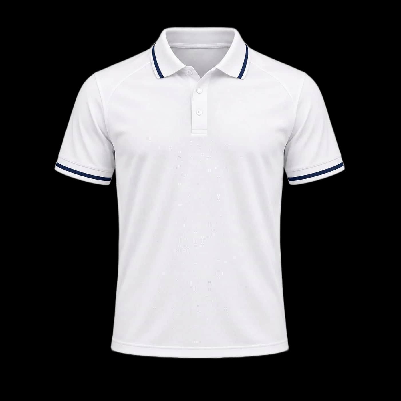 White Performance Polo