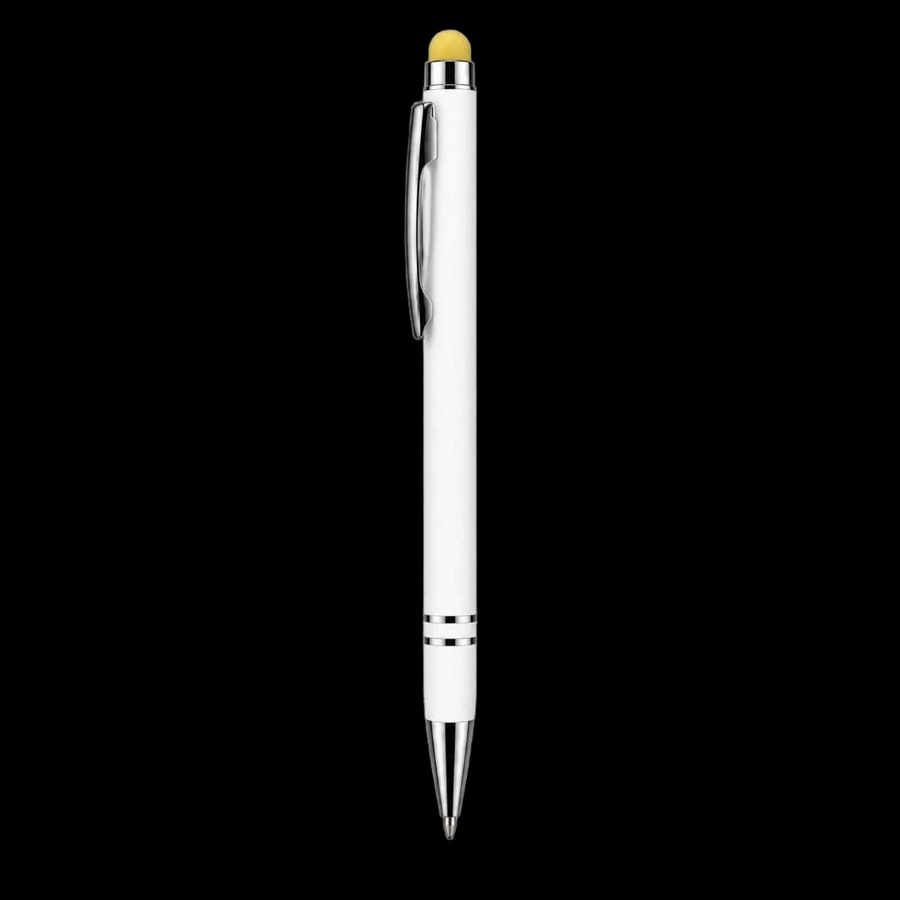 White Stylus Ballpoint Pen