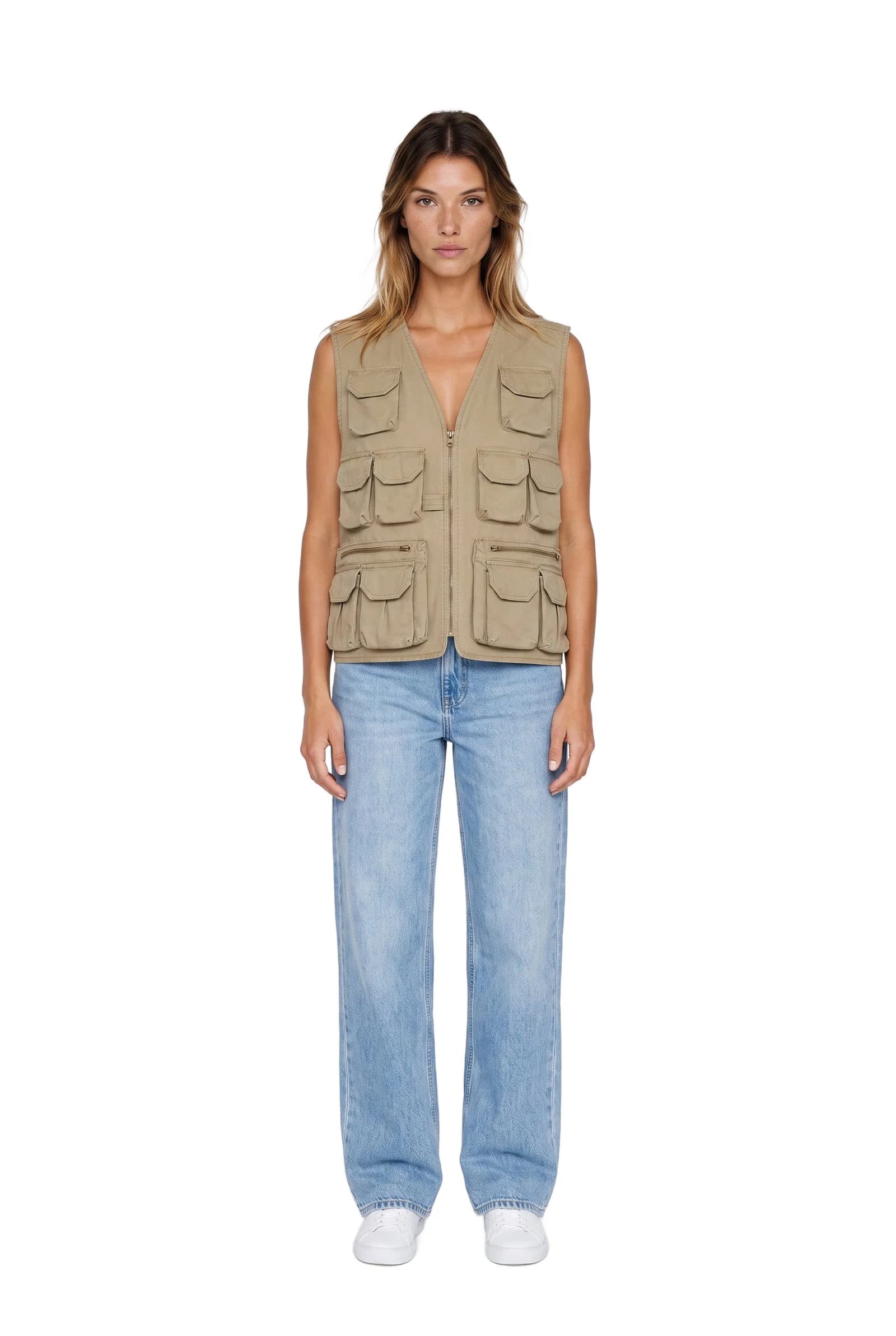 Olive Gabardine Jacket