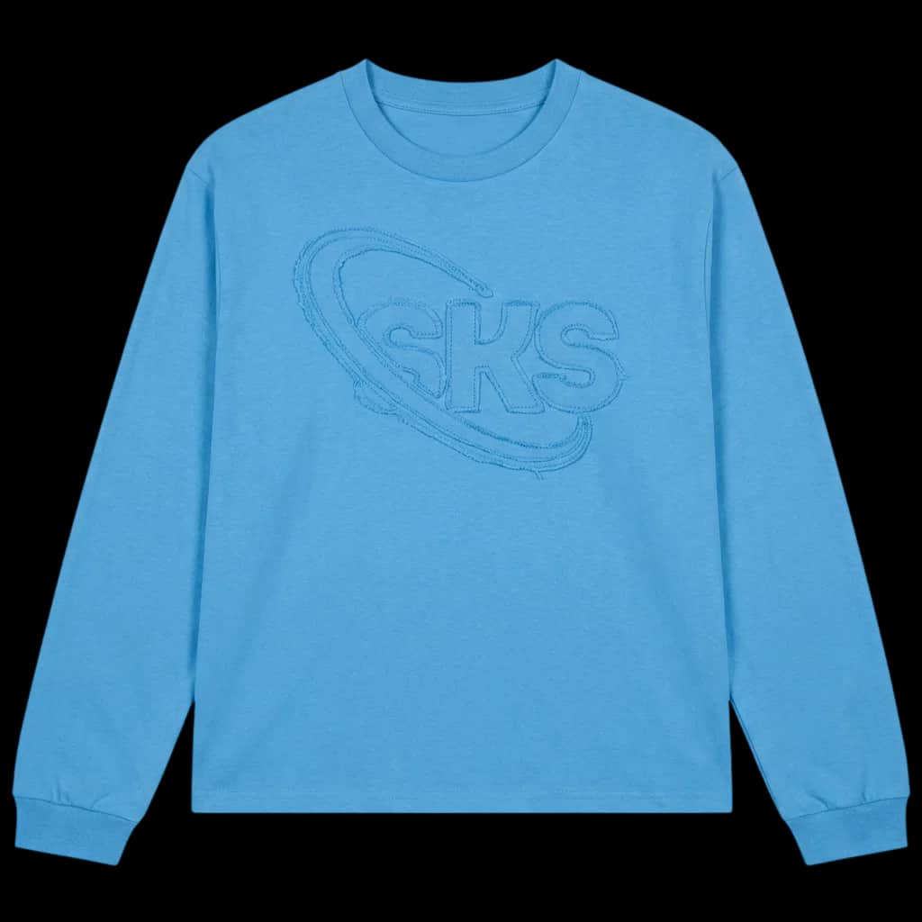 SKS Raw Edge Logo Long Sleeve Tee